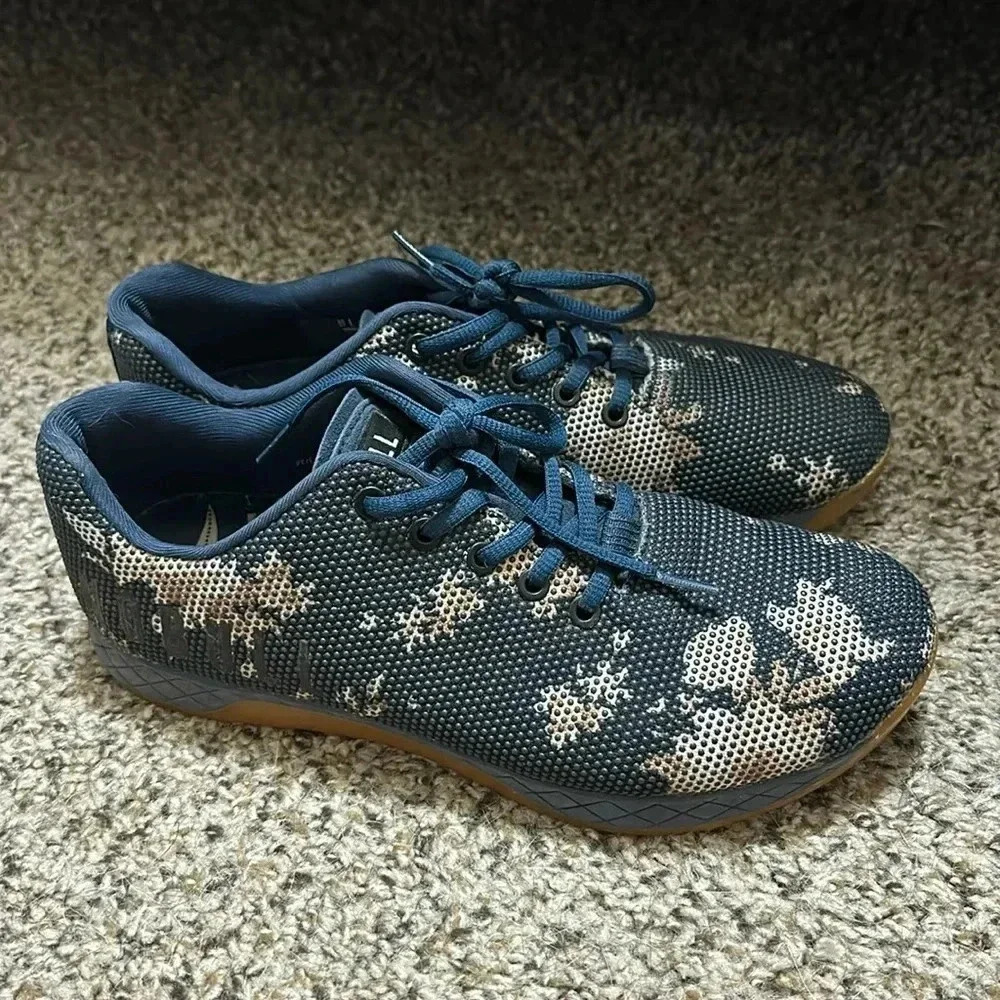 EUC‎ NOBULL Trainers Floral Camo Athletic Shoes